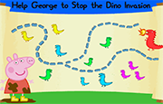 Juego Peppa Pig Dino Invasion