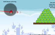 Juego Angry Birds Cannon