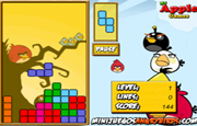 Juego Angry Birds Tetris