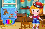 Juego Baby Hazel Carpintera