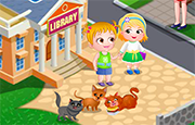 Juego Baby Hazel Cuida Gatos