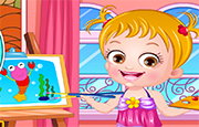 Juego Baby Hazel Pintora