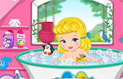 Juego Bañar Bebé Cenicienta