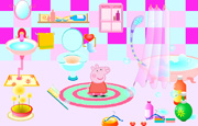 Juego Decorar Baño de Peppa