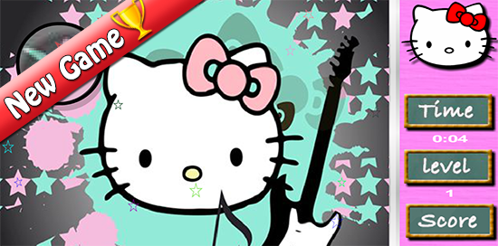 Juego Estrellas Ocultas Hello Kitty