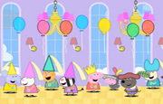 Juego Fiesta Escuela Cerdita Peppa