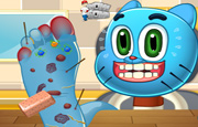 Juego Doctor de Pies Gumball