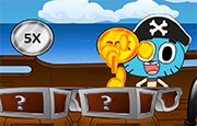 Juego Gumball el Pirata