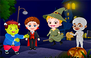 Juego Baby Hazel Noche de Halloween