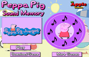 Juego Memorizar Sonidos Peppa Pig