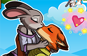 Juego Nick y Judy Besos