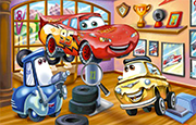 Juego Numeros Ocultos Cars