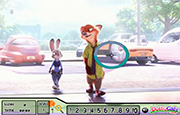 Juego Números Ocultos Zootopia