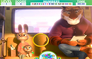 Juego Números Ocultos Zootopia 3