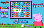 Juego Peppa Pig Bejeweled 