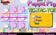 Juego Peppa Pig Tic Tac Toe