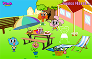 Juego Pic Nic Gumball