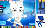 Juego Colorear PJ Masks