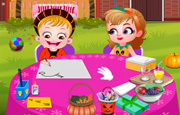 Juego Baby Hazel Pumpkin Party