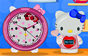 Juego Relojes Alarma Hello Kitty 