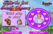 Juego Sofia Primera Memoria de Sonidos