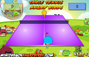 Juego Table Tennis Angry Birds