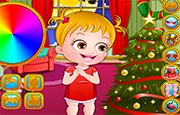 Juego Viste Baby Hazel Navidad