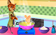 Juego Zootopia Cocina Pollo