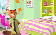 Juego Zootopia Limpia Habitacion